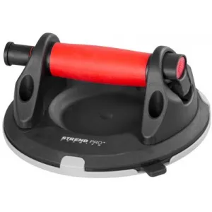 Držiak skla Strend Pro, prísavný, 1-kupolový, s manometrom, 20 cm, max. 150 kg