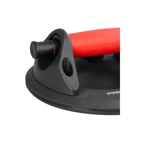 Držiak skla Strend Pro, prísavný, 1-kupolový, s manometrom, 20 cm, max. 150 kg