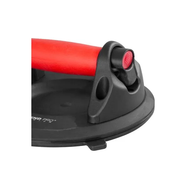 Držiak skla Strend Pro, prísavný, 1-kupolový, s manometrom, 20 cm, max. 150 kg