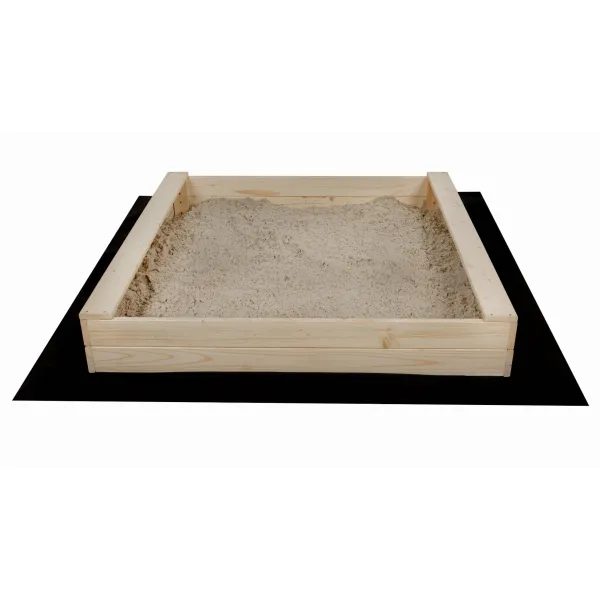 Profitent Drevené pieskovisko s lavičkami 120x120