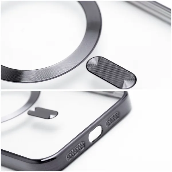 OEM Electro kryt s MagSafe pre Apple iPhone 16 Pro Max, Čierny