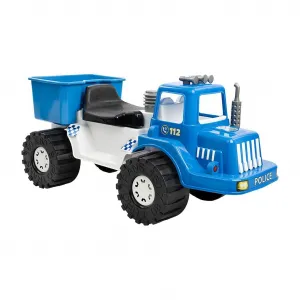 Detské policajné odrážadlo BAYO POLICE 70 cm modré