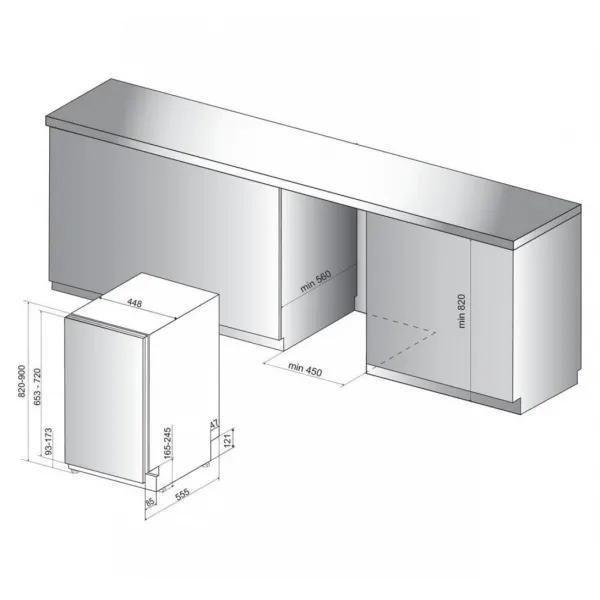 Whirlpool WSIC 3M17
