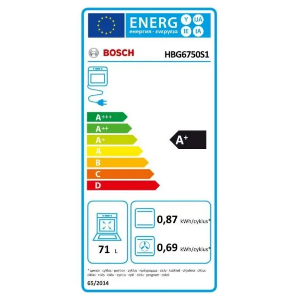 Bosch HBG6750S1