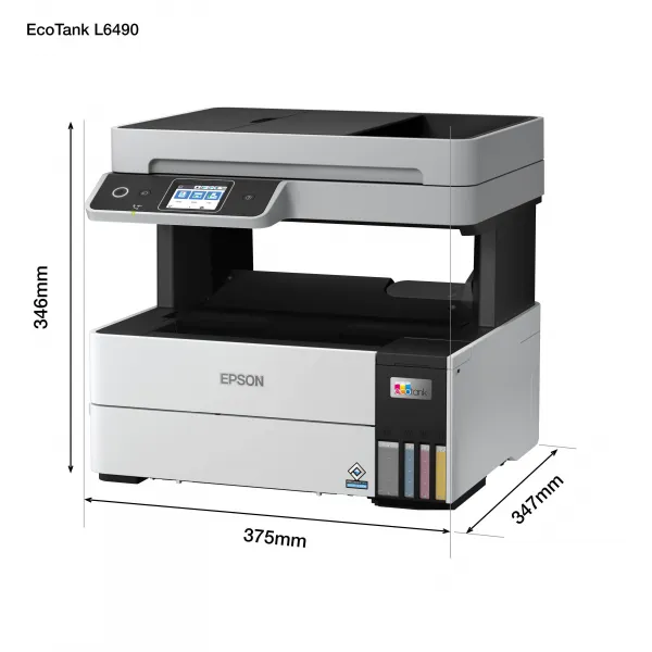EPSON MFP EcoTank L6490 , WiFi, LAN, USB, Duplex