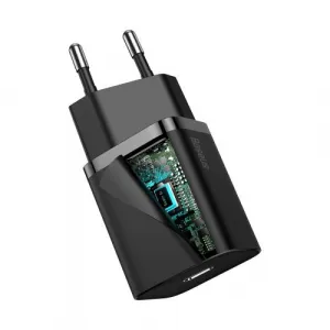 Baseus Super Si Quick Charger 1C 20W - čierna