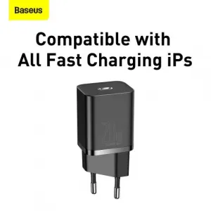 Baseus Super Si Quick Charger 1C 20W - čierna