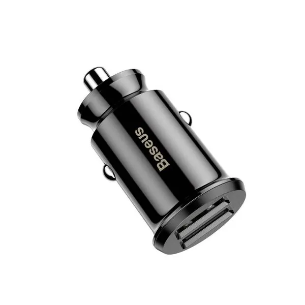 Baseus Grain 2x USB 5V 3,1A nabíjačka do auta (čierna) 016534