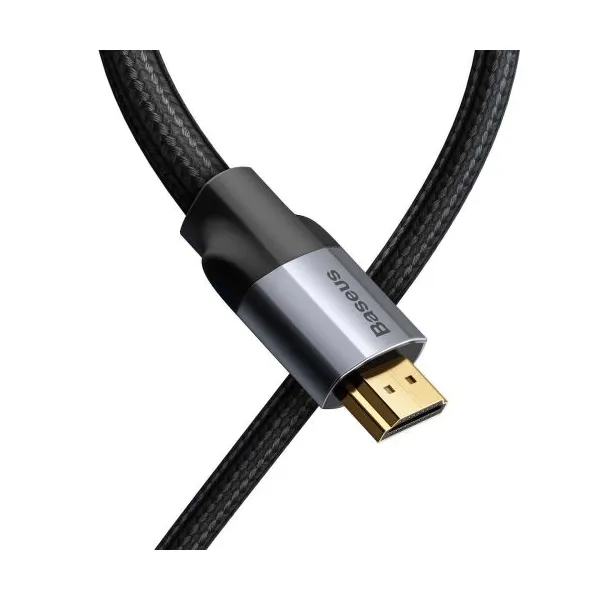 HDMI kábel Baseus Enjoyment Series, 4K, 1,5 m (čierno-sivý) 036207