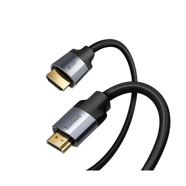 HDMI kábel Baseus Enjoyment Series, 4K, 1,5 m (čierno-sivý) 036207