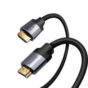 HDMI kábel Baseus Enjoyment Series, 4K, 1,5 m (čierno-sivý) 036207