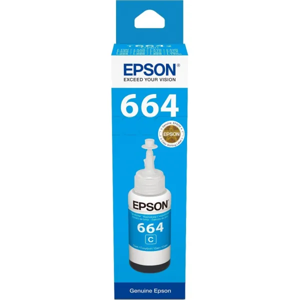 Atramentová kazeta Epson T6642 azúrová C13T66424A 70ml