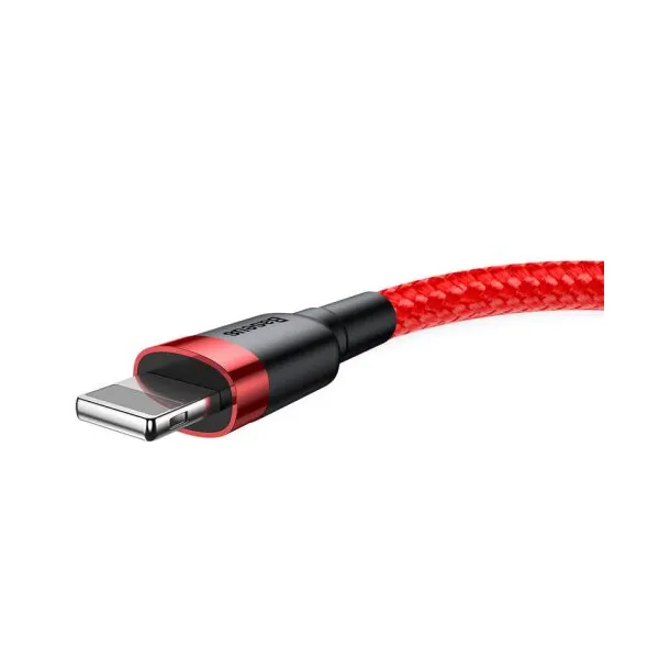 Baseus Cafule 2,4A 1m Lightning USB kábel (červený) 015822