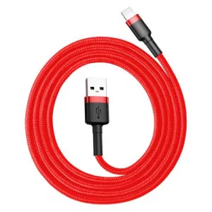 Baseus Cafule 2,4A 1m Lightning USB kábel (červený) 015822