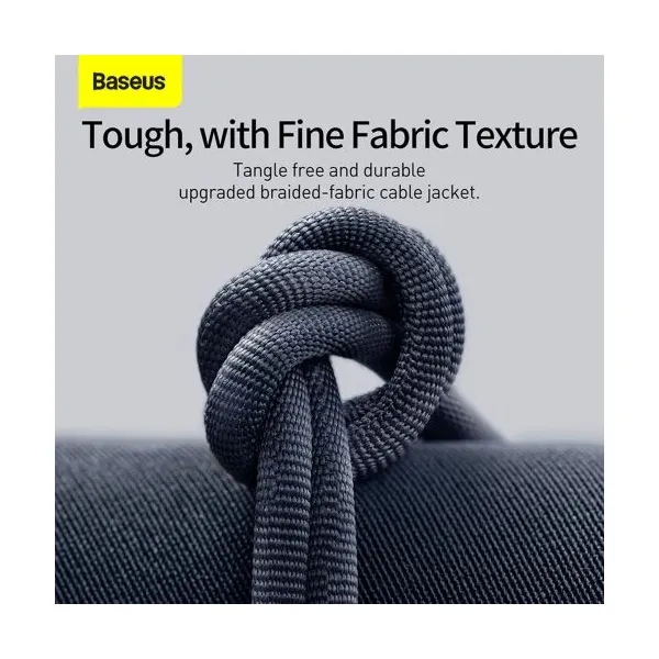 Baseus Crystal Shine Series USB-C/Lightning 20W 2m nabíjací/dátový kábel, čierny