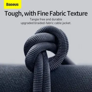 Baseus Crystal Shine Series USB-C/Lightning 20W 2m nabíjací/dátový kábel, čierny