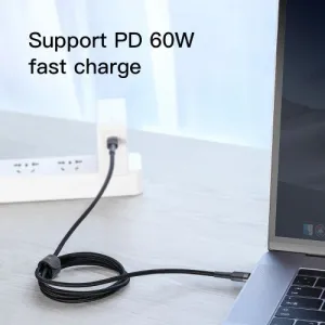 Nabíjací/dátový kábel Baseus Cafule Series USB-C na USB-C PD2.0 60W Flash 2m, sivo-čierna