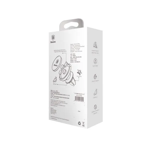 Magnetický držiak ventilácie do auta Small Ears Baseus - čierny 015829