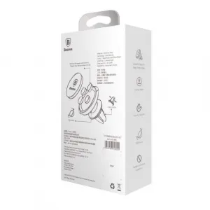 Magnetický držiak ventilácie do auta Small Ears Baseus - čierny 015829