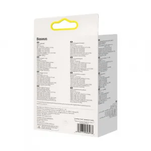 Kompaktná rýchlonabíjačka Baseus, 3x USB, 17W (biela) 033899