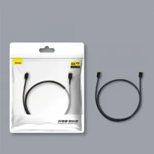 Kábel HDMI na HDMI Baseus s vysokým rozlíšením 1,5 m, 8K (čierny) 036271