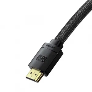 Kábel HDMI na HDMI Baseus s vysokým rozlíšením 1,5 m, 8K (čierny) 036271