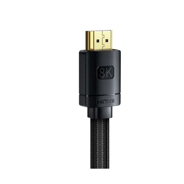 Kábel HDMI na HDMI Baseus s vysokým rozlíšením 1,5 m, 8K (čierny) 036271