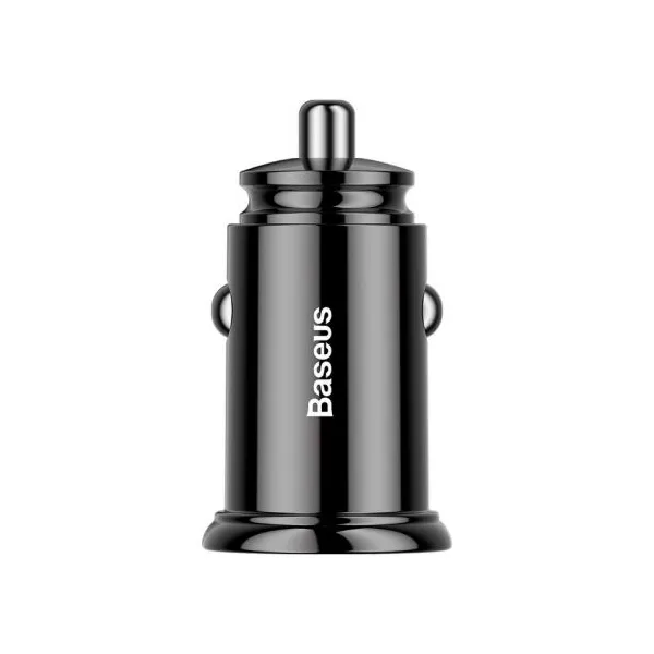 Baseus Circular PD QC4.0+ 5A 30W autonabíjačka (čierna) 017491