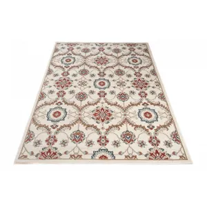 DECOREUM Koberec L747A DUBAI biela Rozmery (v): 60x100