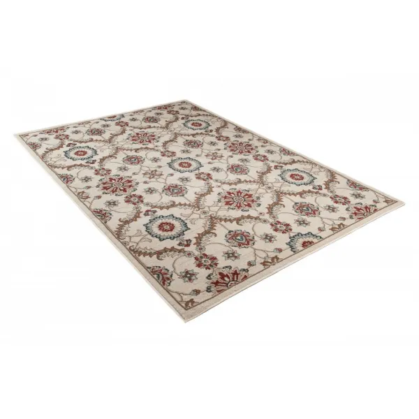 DECOREUM Koberec L747A DUBAI biela Rozmery (v): 60x100