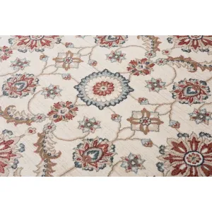 DECOREUM Koberec L747A DUBAI biela Rozmery (v): 60x100
