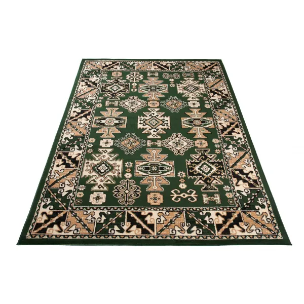 DECOREUM Koberec EUFRAT C645A zelený Rozmery: 80x150