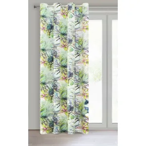 ArtFir Záves ROMMY K | biela/zelená 140 x 250 cm