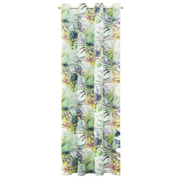 ArtFir Záves ROMMY K | biela/zelená 140 x 250 cm