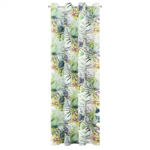 ArtFir Záves ROMMY K | biela/zelená 140 x 250 cm