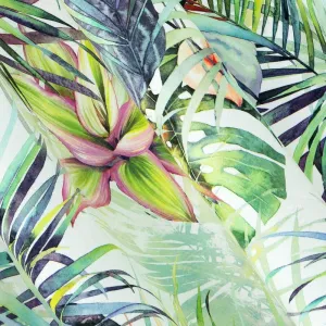 ArtFir Záves ROMMY K | biela/zelená 140 x 250 cm