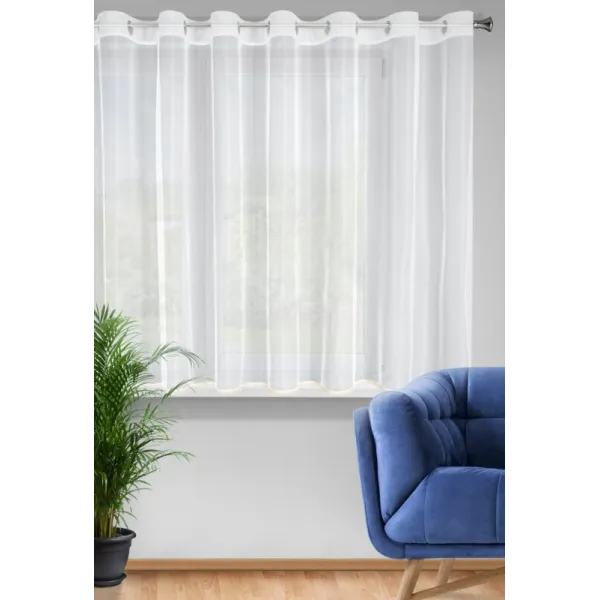 ArtFir Záclona CASSIE K | biela 300 x 150 cm