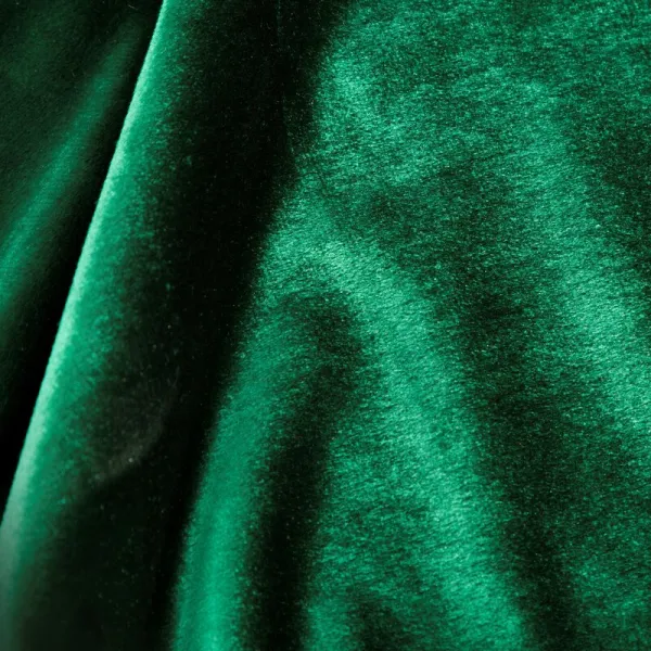 Hotový záves SAMANTA tmavozelený - na páske
