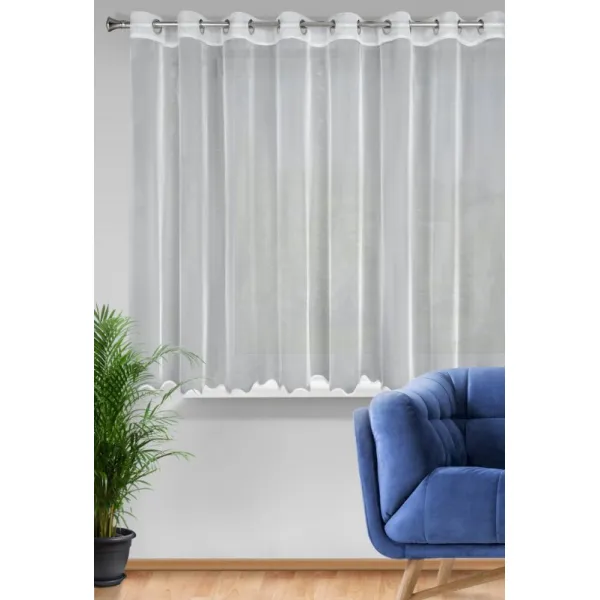 ArtFir Záclona LIS 1 K | biela 300 x 145 cm