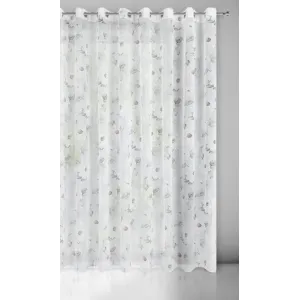ArtFir Záclona BESSY K | biela/ružová 350 x 250 cm