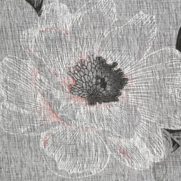 ArtFir Záclona BESSY K | biela/ružová 350 x 250 cm