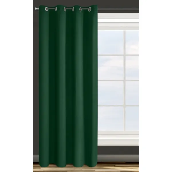 ArtFir Zatemňujúci záves PARISA K | tmavozelená 135 x 250 cm