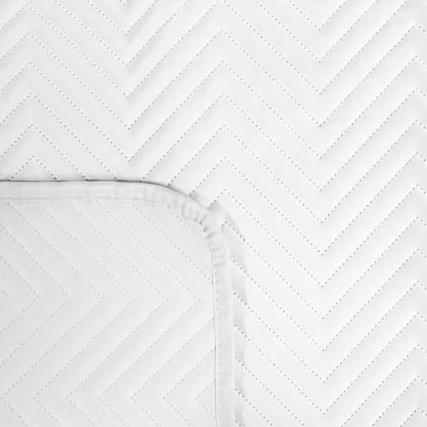 ArtFir Prikrývka na posteľ SOFIA | biela 70 x 160 cm