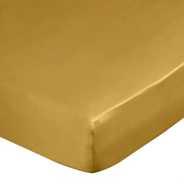 ArtFir PLACHTA S ELASTICKÝM DINA 100 x 200 x 25 cm HORČICA