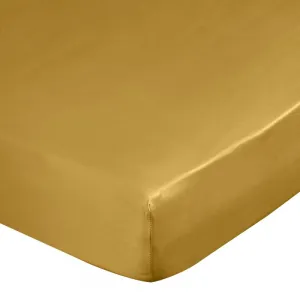 ArtFir PLACHTA S ELASTICKÝM DINA 100 x 200 x 25 cm HORČICA