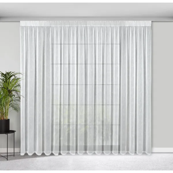 ArtFir Záclona KELLY P | biela 300 x 250 cm