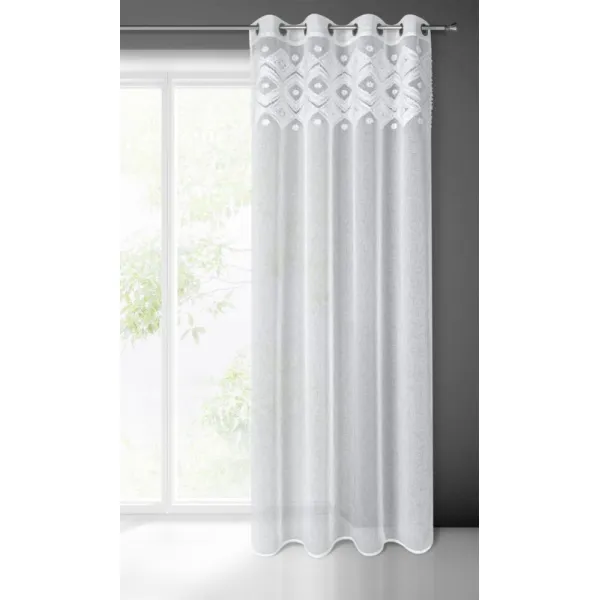 ArtFir Záclona ESTERA K | biela 140 x 250 cm