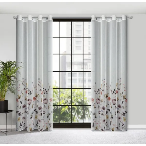 ArtFir Záves D91 LAVIN K | kvety 140 x 250 cm