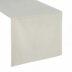 ArtFir Obrus VELVET | biela 40 x 140 cm
