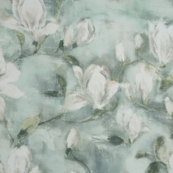 ArtFir Záves GRACE K | zelené kvety 140 x 250 cm